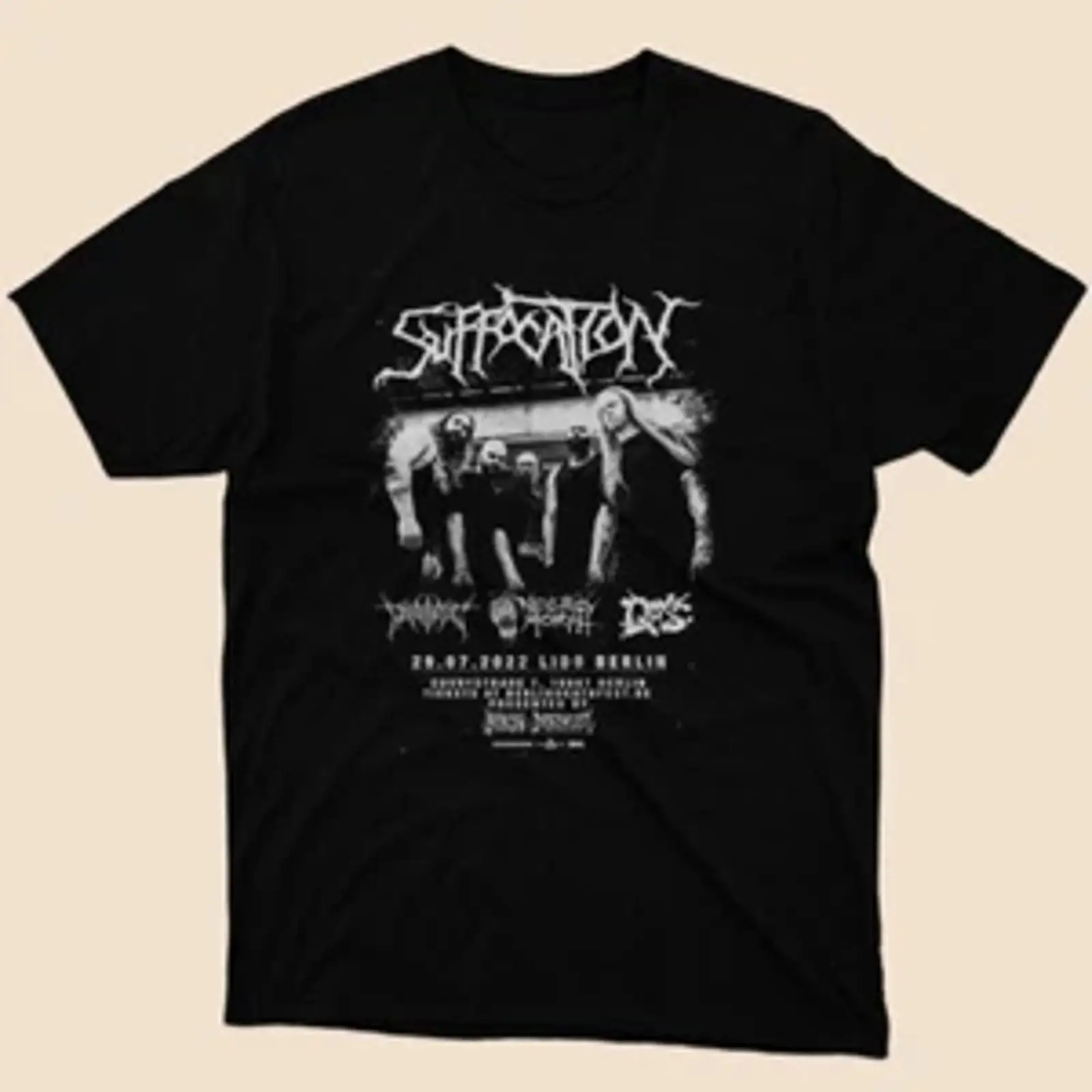 Vintage Fashion Berlin - suffocation 80s lido Berlin Music T