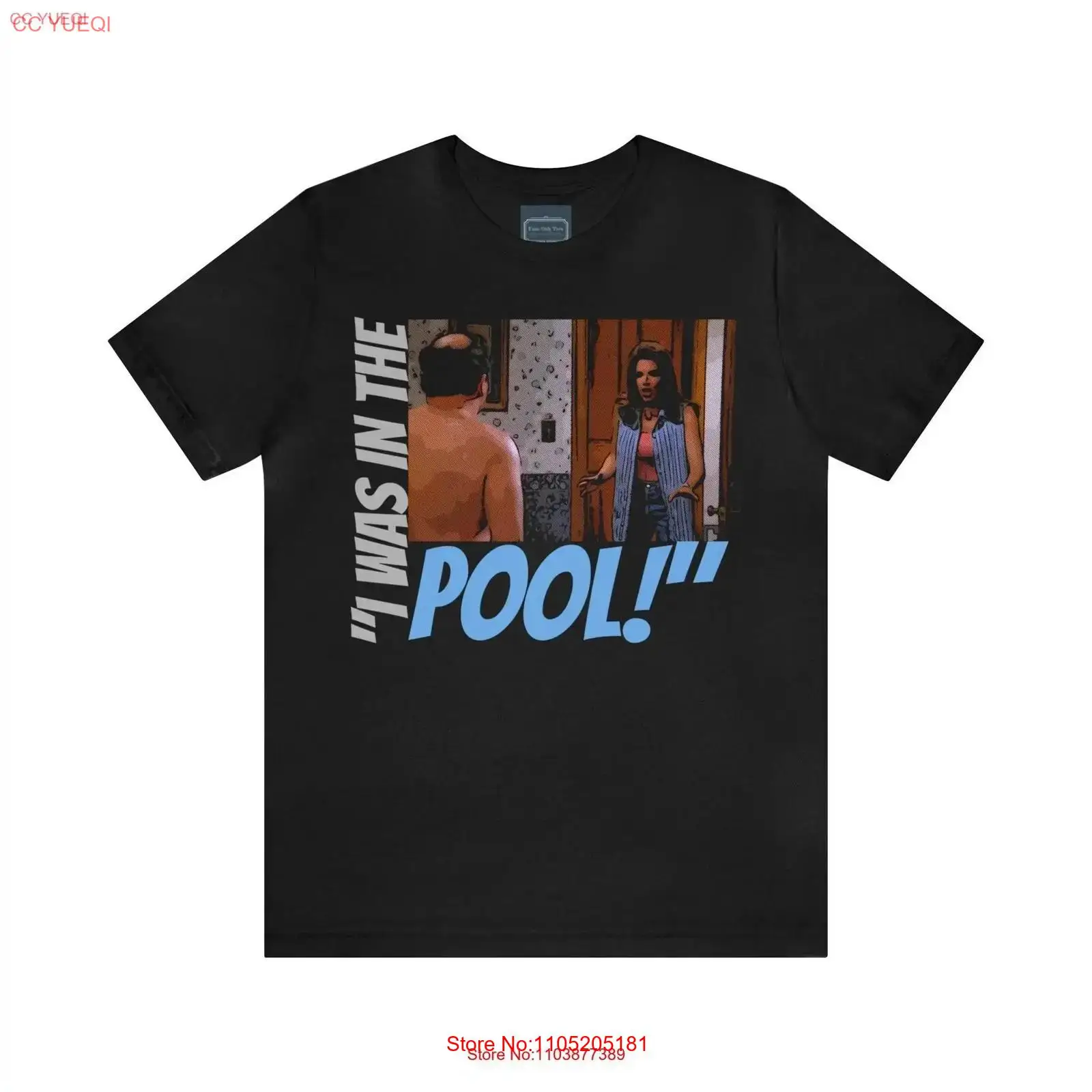 Vintage Fashion Jersey - Jersey T Shirt Seinfeld tv show