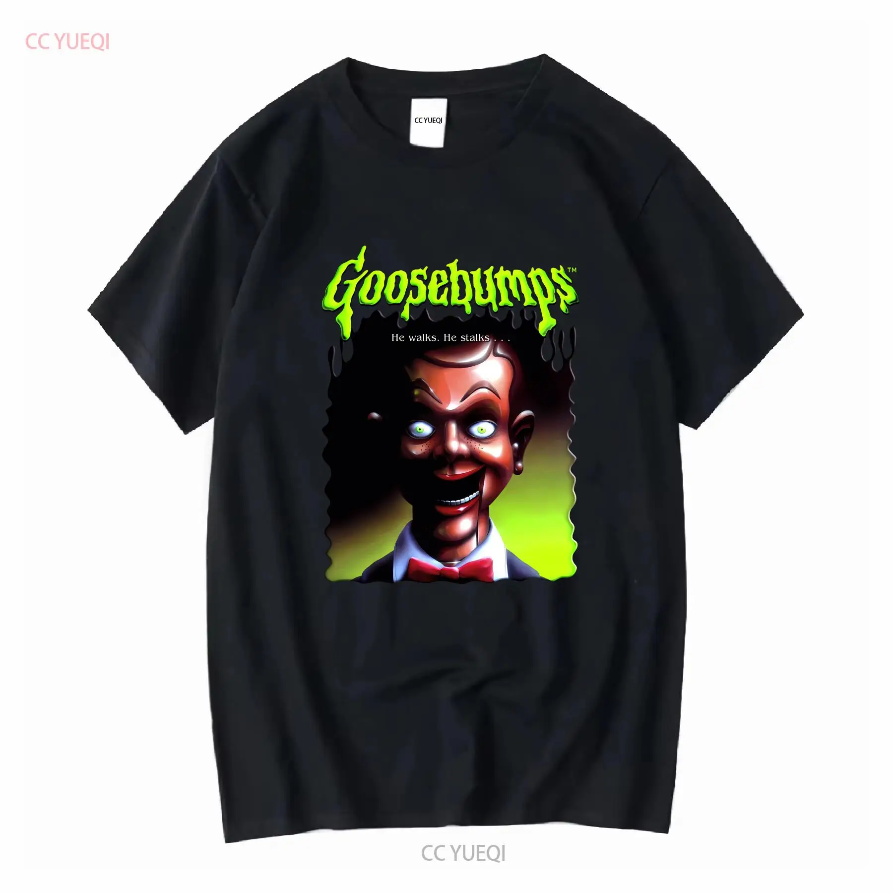 Vintage Fashion Jersey - NWT Mens Goosebumps Slappy Dummy RL