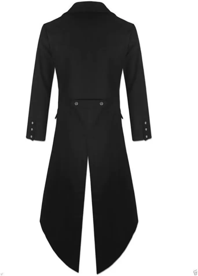 Mens Steampunk Gothic Jacket V - Vintage Trench Coat ulasan dan harga