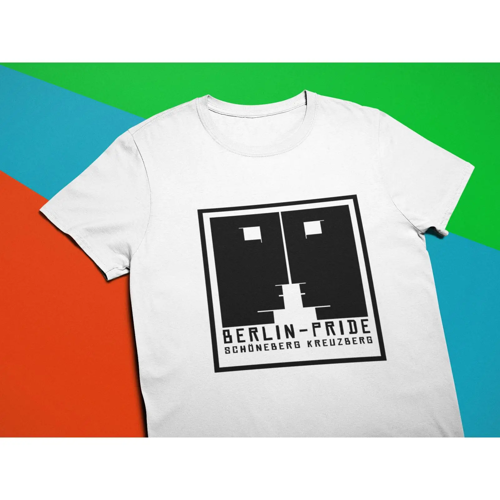 Berlin Pride T Shirt Techno Ga - Vintage Fashion Berlin ulasan dan harga