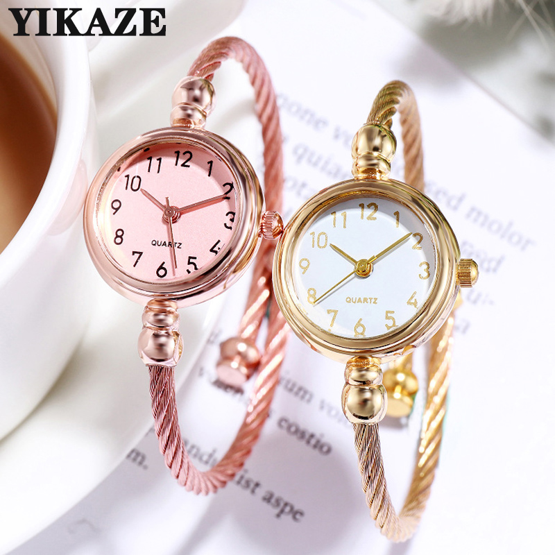 YIKAZE Women Watches Small Gol - Vintage Fashion Watches ulasan dan harga