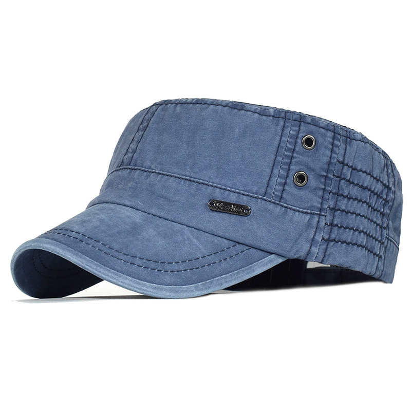 Unisex Four Seasons Washed Cot - Vintage Fashion Hats ulasan dan harga