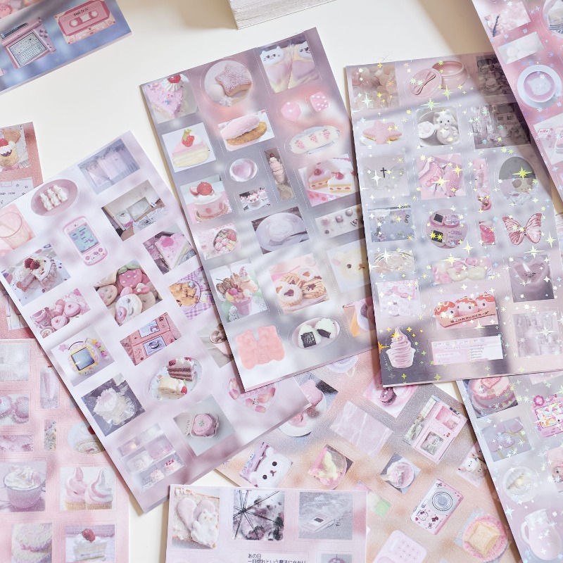 INS Fashion Cute Cartoon Stick - Vintage Fashion Journal ulasan dan harga