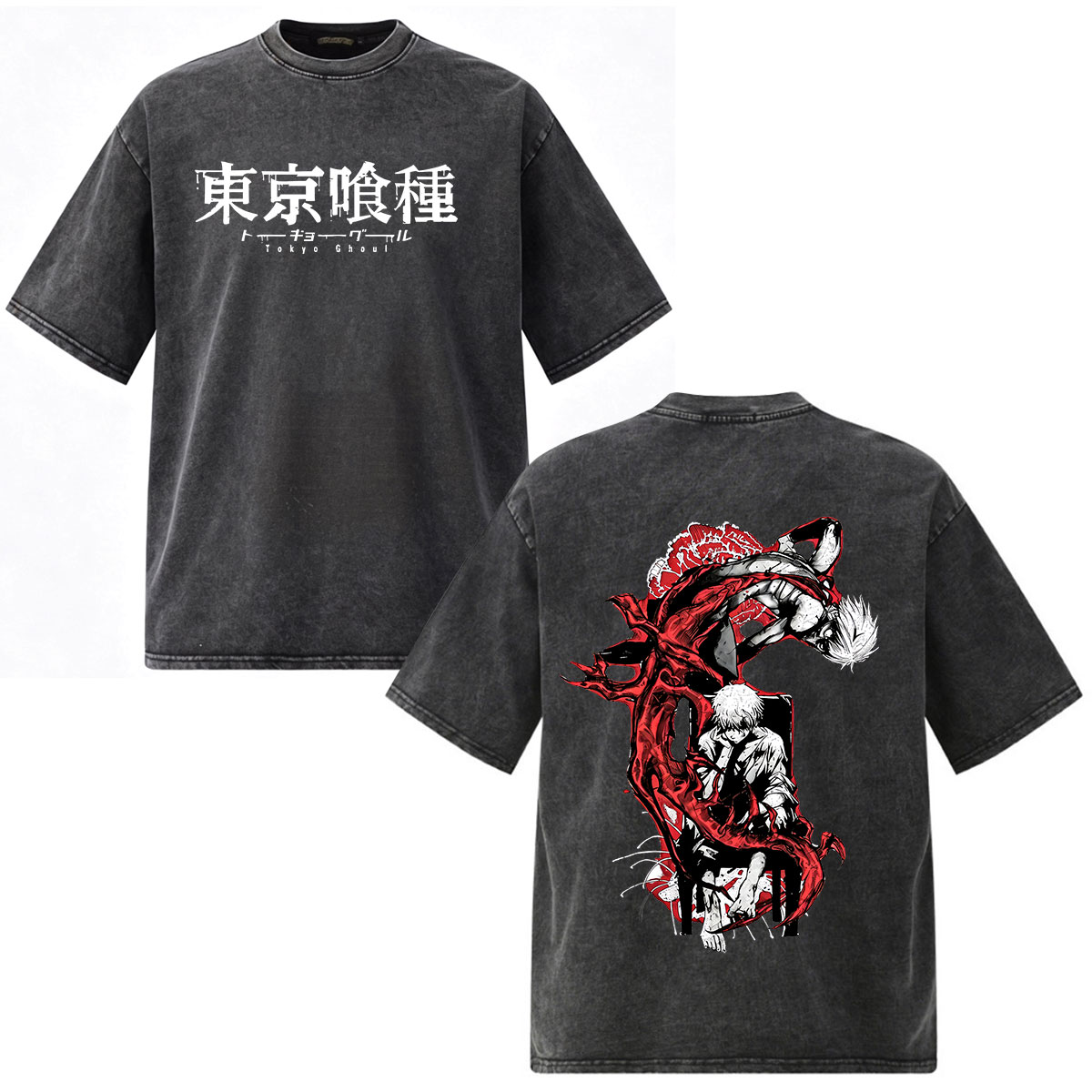 Anime Tokyo Ghoul Ken Kaneki T - Vintage Fashion Tokyo ulasan dan harga