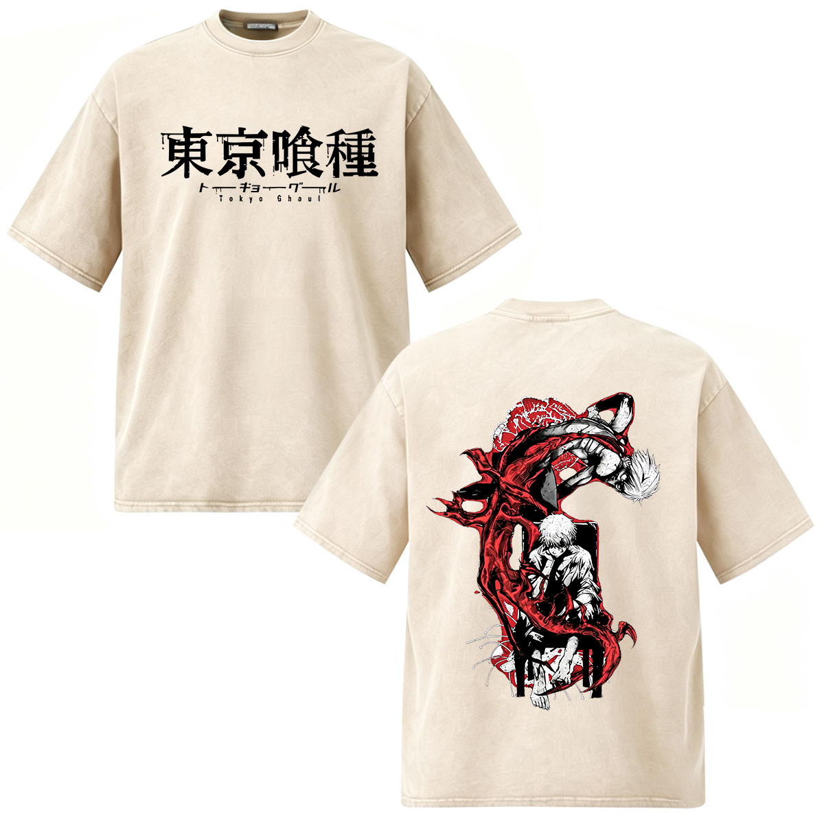 Anime Tokyo Ghoul Ken Kaneki T - Vintage Fashion Tokyo ulasan dan harga