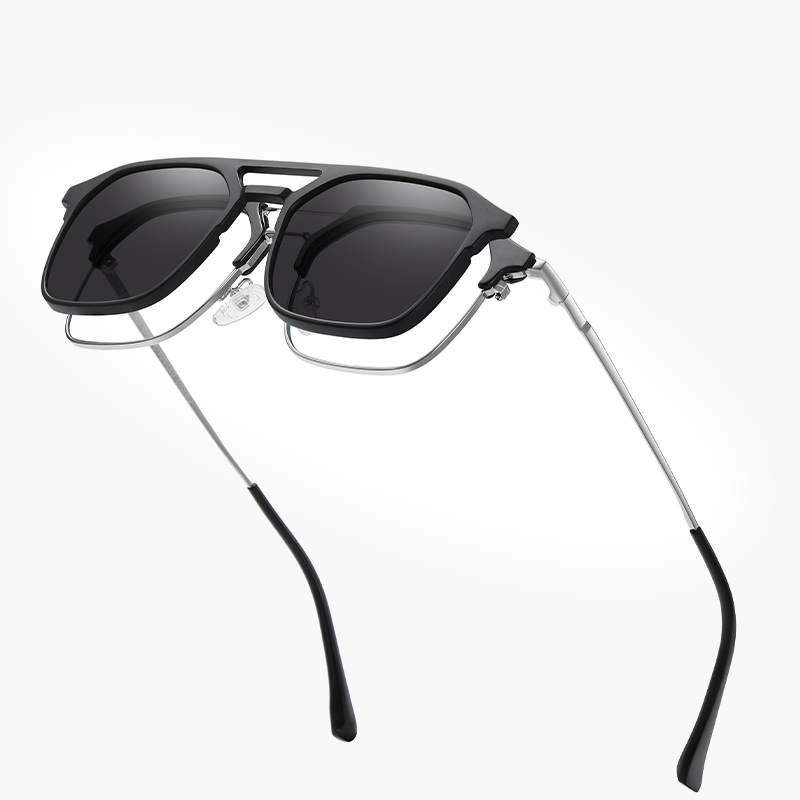 Clip On Polarized Sun Glasses  - Vintage Fashion Girl ulasan dan harga