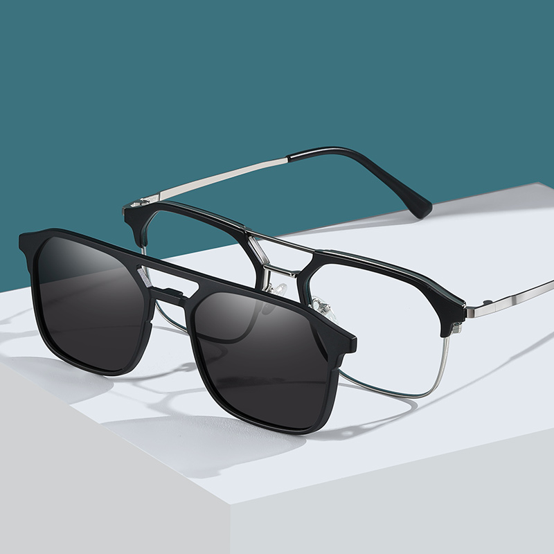Clip On Polarized Sun Glasses  - Vintage Fashion Girl ulasan dan harga