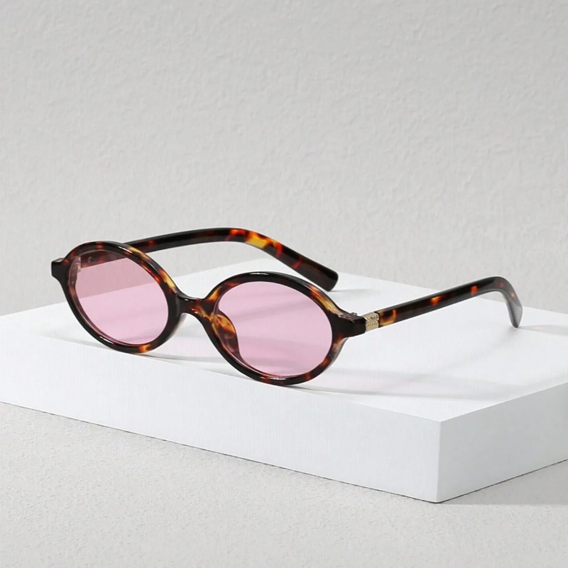Vintage Oval Sunglasses Women  - Vintage Fashion Girl ulasan dan harga