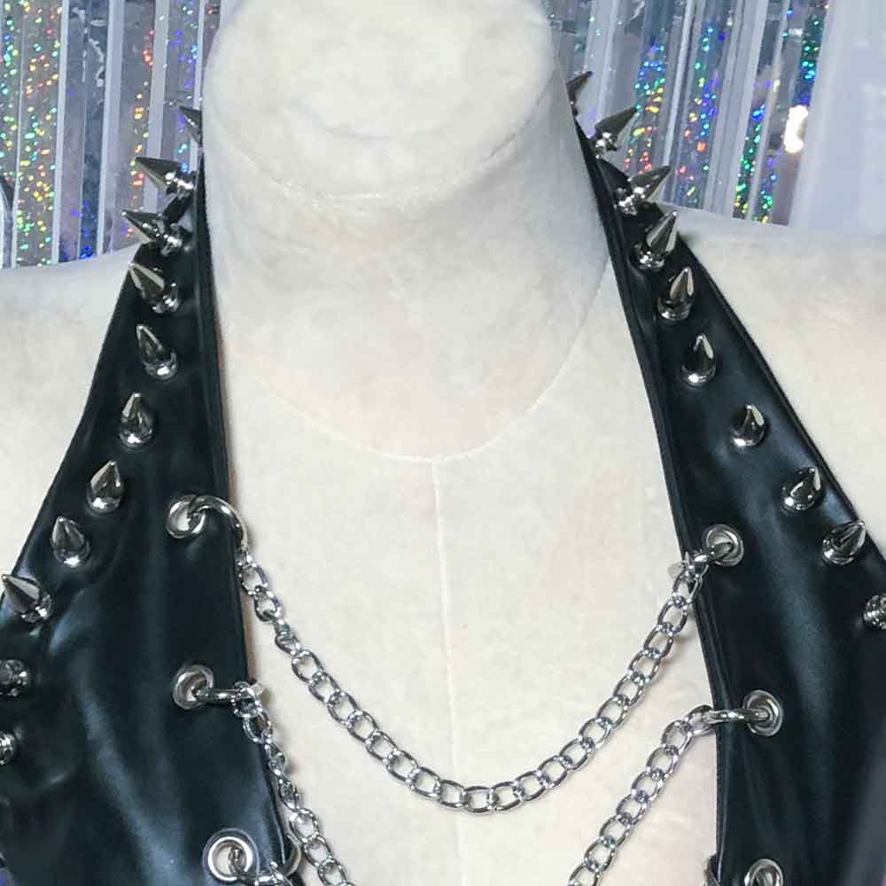 Studded Rivet Grunge Vintage E - Vintage Fashion Revival ulasan dan harga