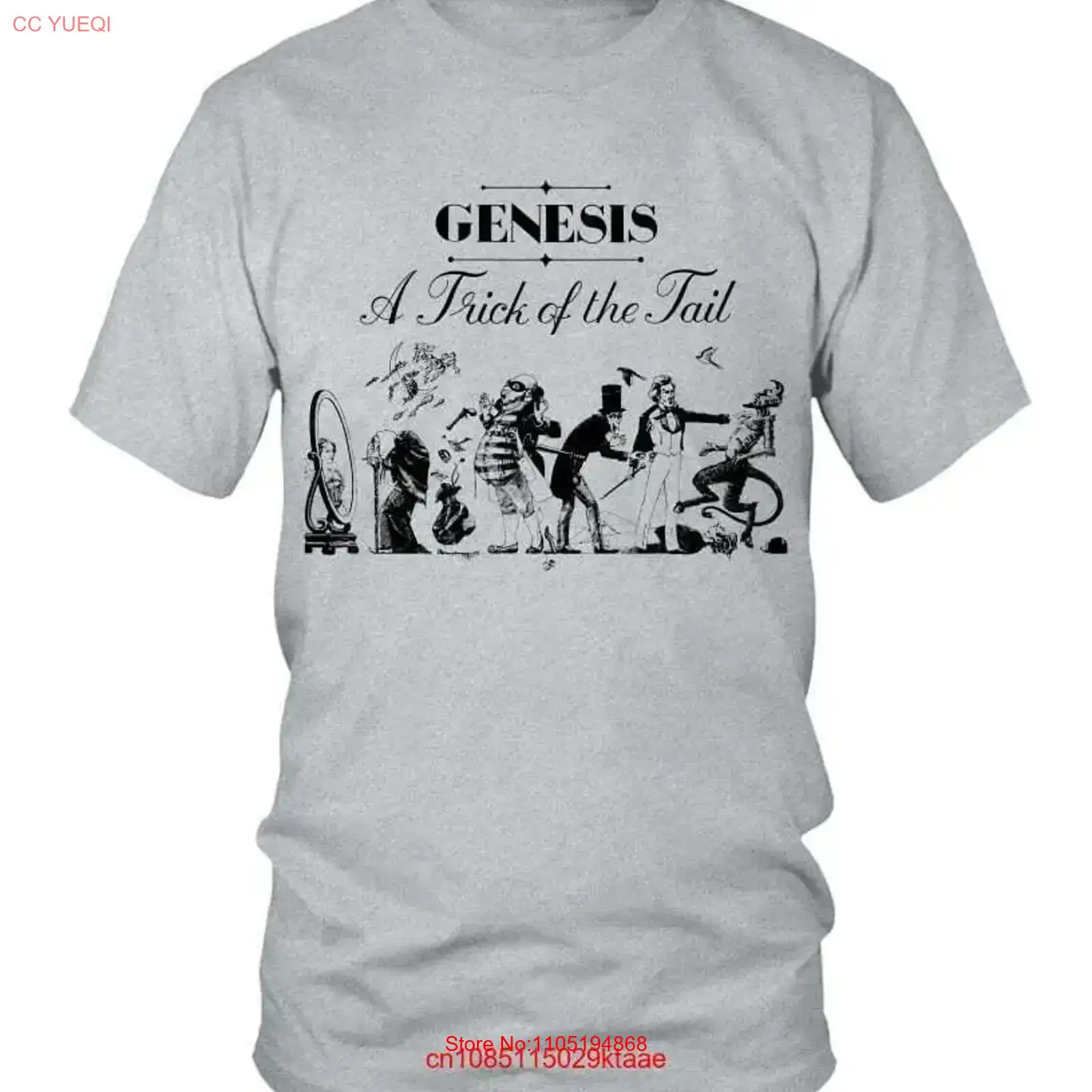 GENESIS BAND T SHIRT vintage W - Vintage Flannel Shirt ulasan dan harga