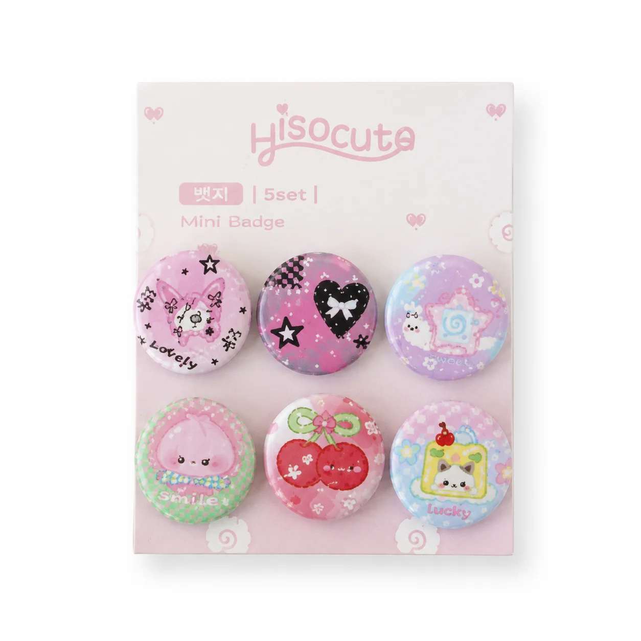 Student Clover 25mm Mini Pin B - Vintage Fashion Journal ulasan dan harga