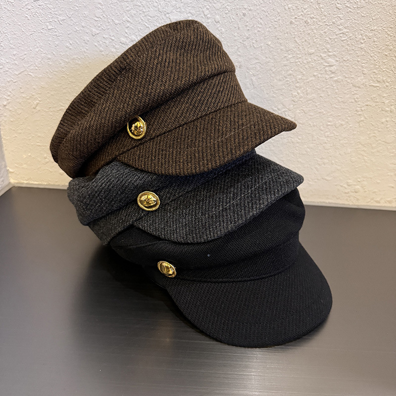 Women's Wool Vintage Newsboy B - Vintage Fashion Hats ulasan dan harga