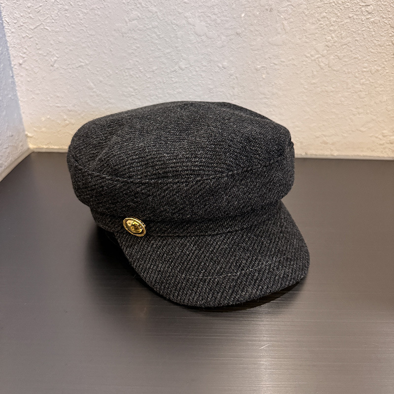 Women's Wool Vintage Newsboy B - Vintage Fashion Hats ulasan dan harga