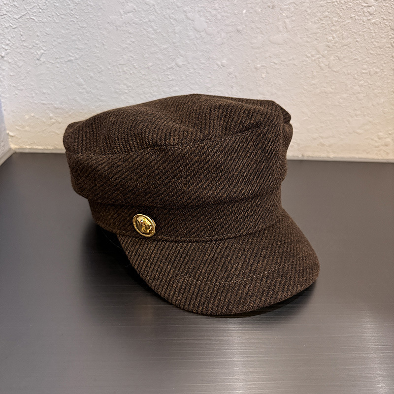 Women's Wool Vintage Newsboy B - Vintage Fashion Hats ulasan dan harga