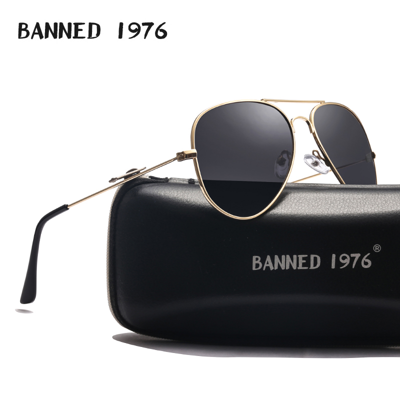 Polarized Aviation Sunglasses  - Vintage Fashion Brand Names ulasan dan harga