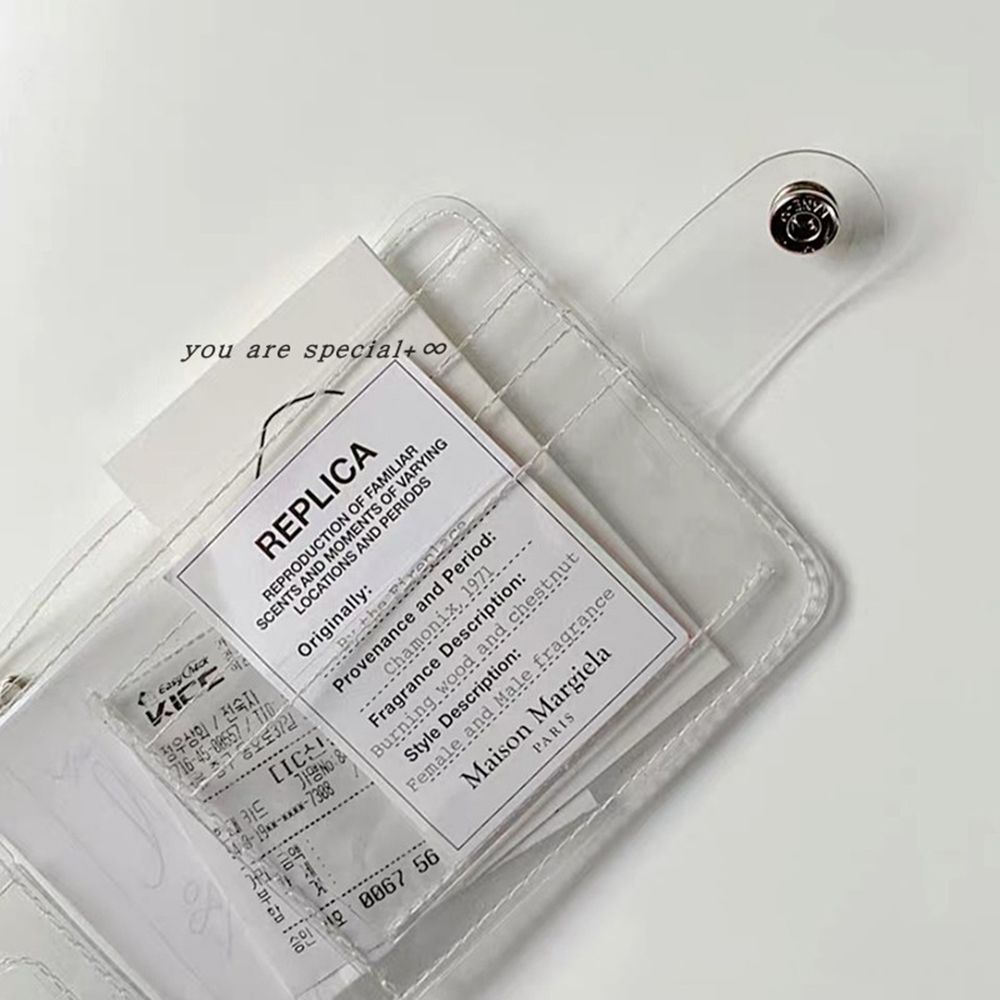 Transparent Bank Credit Card C - Vintage Fashion Korea ulasan dan harga