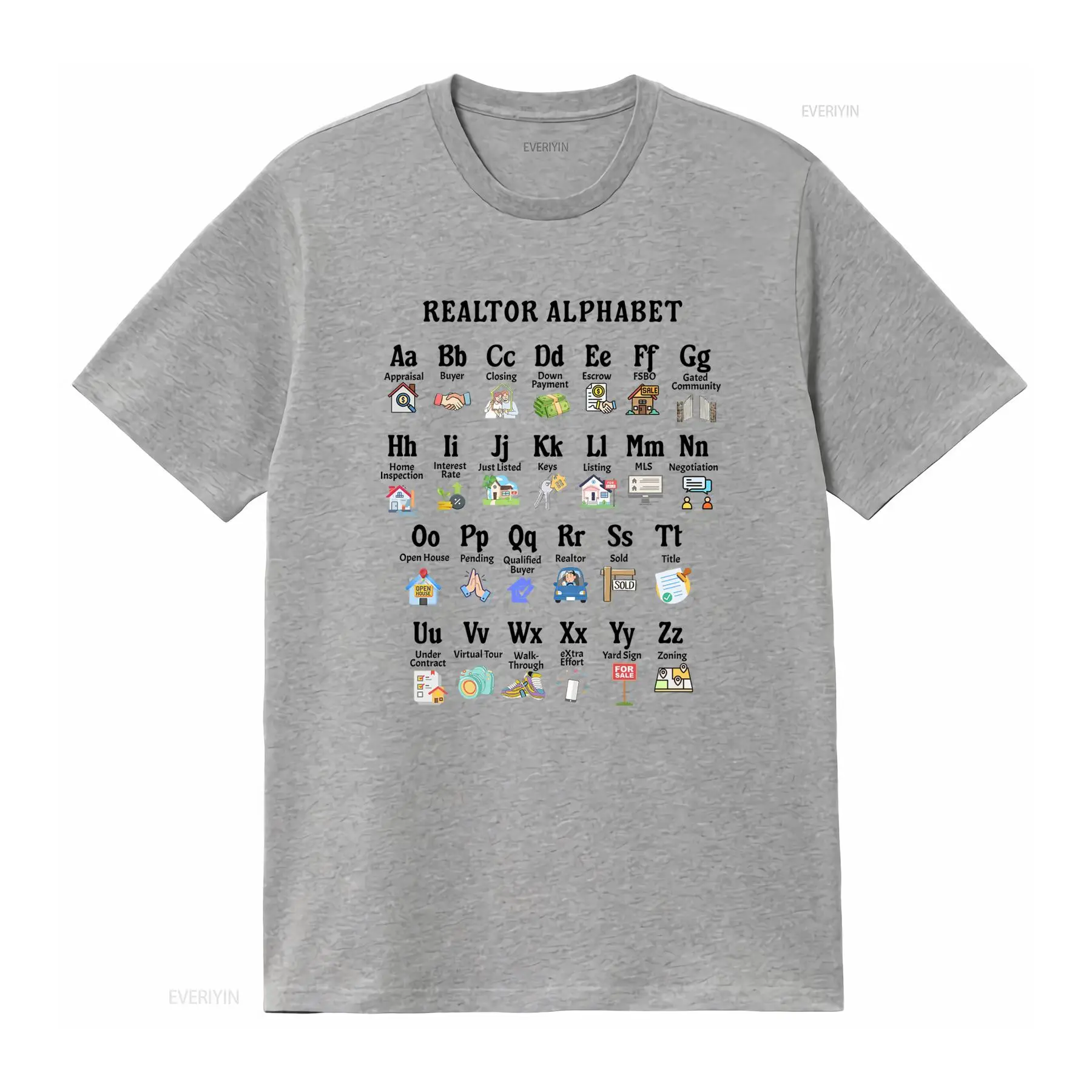 Funny Cartoon Real Estate Agen - Vintage Fashion Icons ulasan dan harga