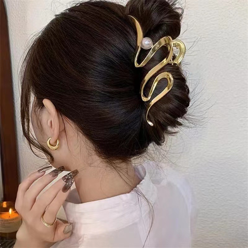 2026 Vintage Geometric Hair Cl - Vintage Fashion Korea ulasan dan harga
