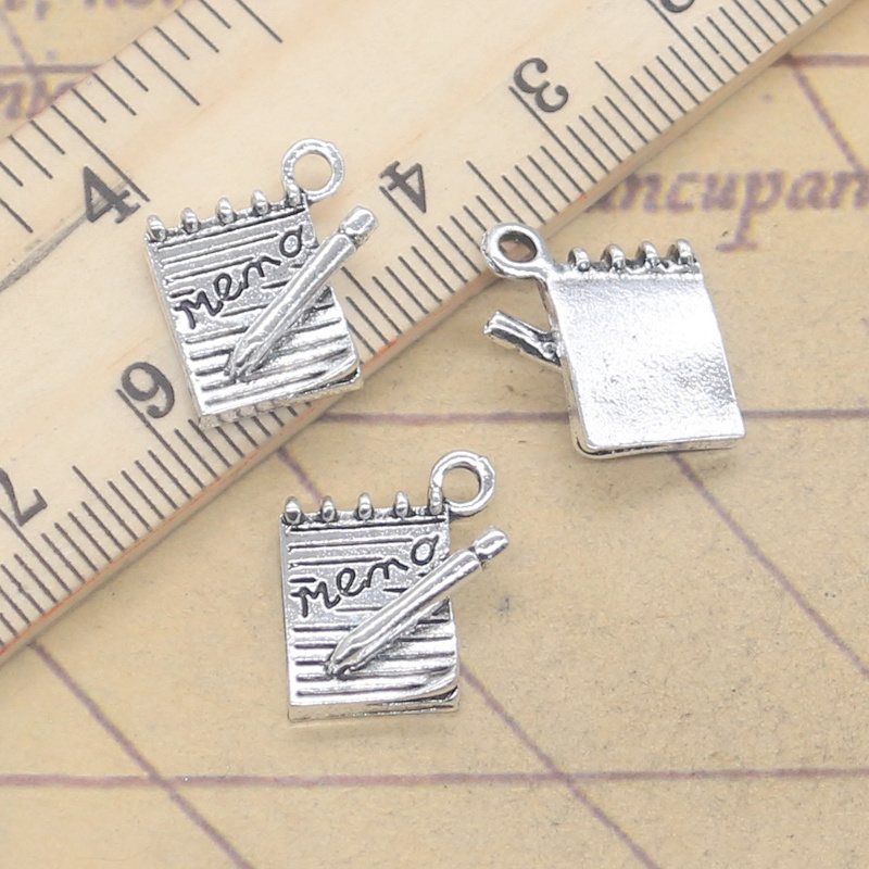 20pcs Charms Memo Diary Journa - Vintage Fashion Journal ulasan dan harga