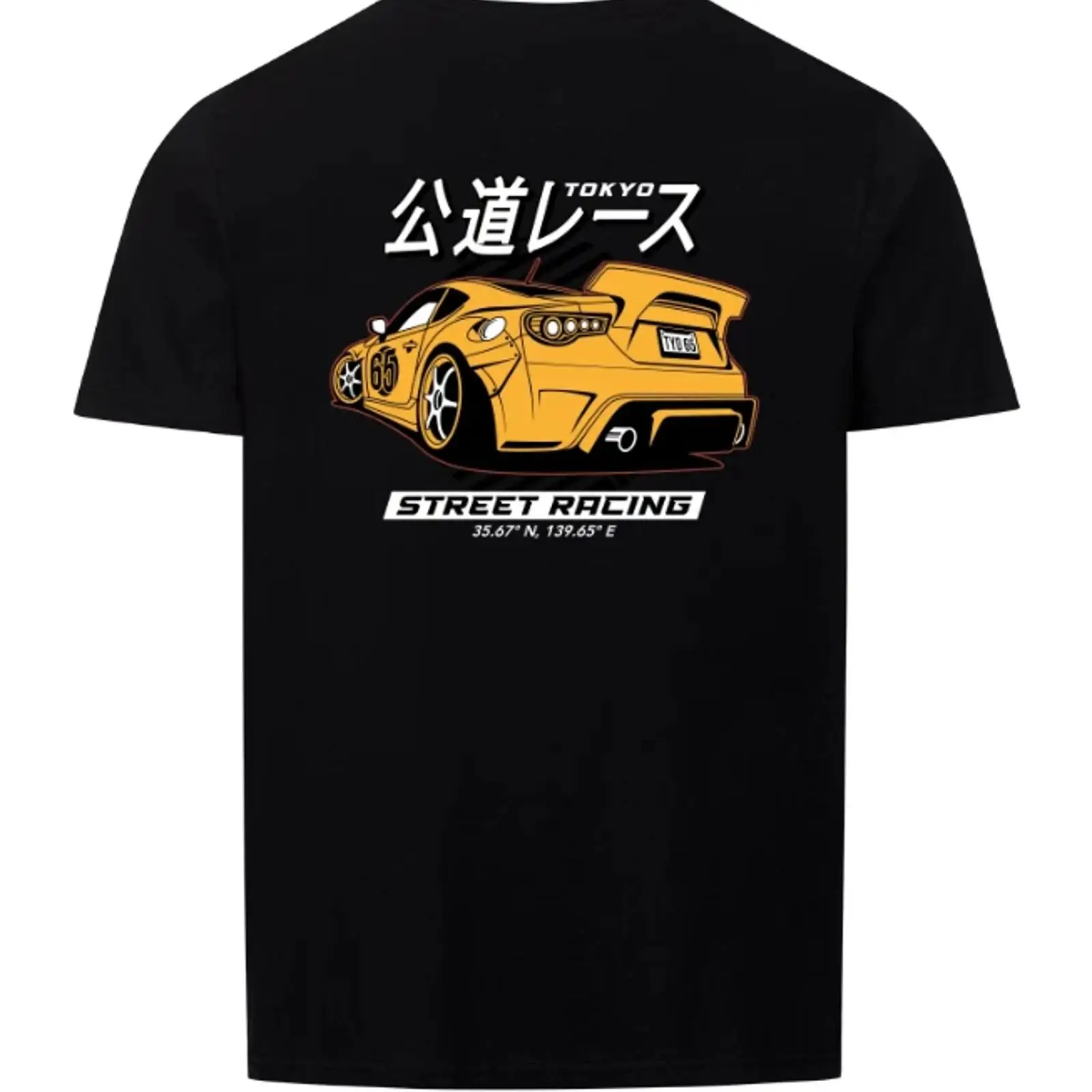 Tokyo Street Racing JDM Yellow - Vintage Fashion Tokyo ulasan dan harga