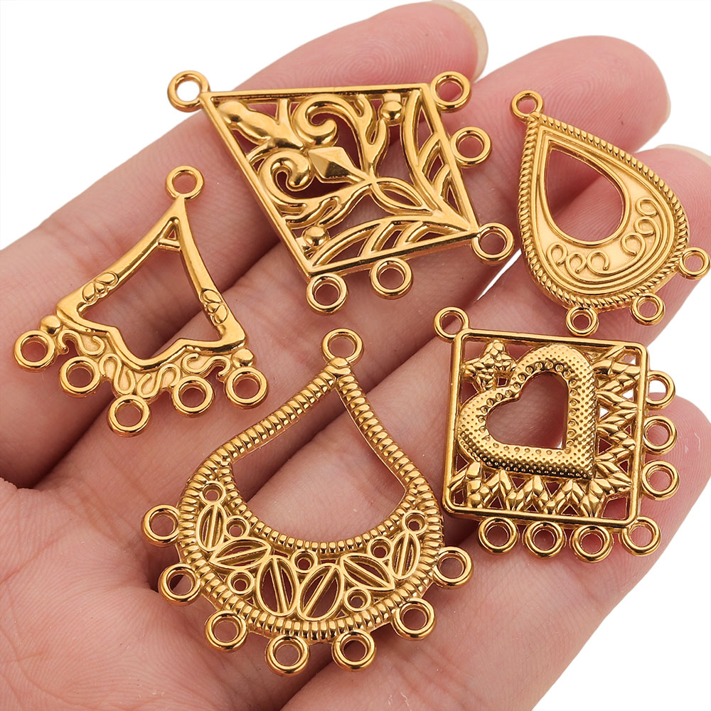 5pcs Stainless Steel Earring C - Vintage Fashion Necklace ulasan dan harga