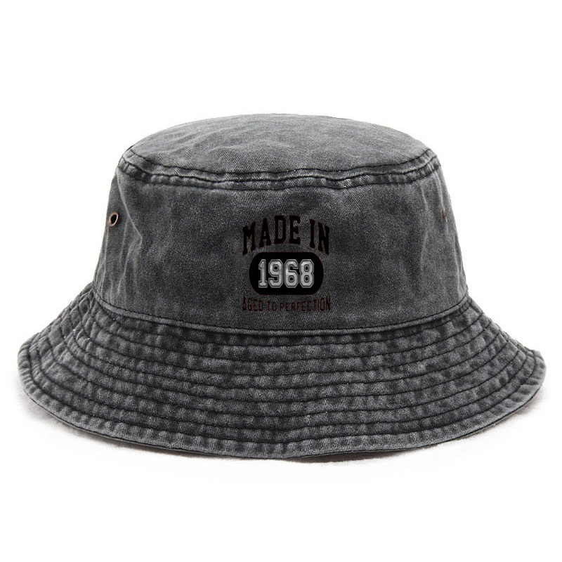 Customize Cotton Washed Bucket - Vintage Fashion Hats ulasan dan harga