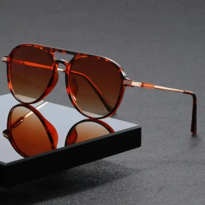 1pcs Vintage Pilot Sunglasses  - Vintage Fashion Girl ulasan dan harga