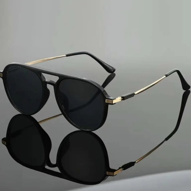1pcs Vintage Pilot Sunglasses  - Vintage Fashion Girl ulasan dan harga