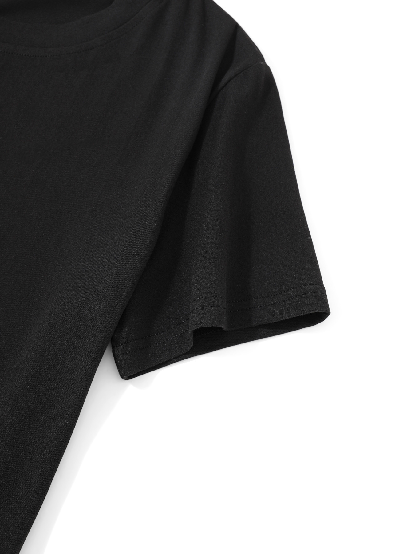 Women Black Crew Neck Short Sl - Vintage Fashion Hats ulasan dan harga