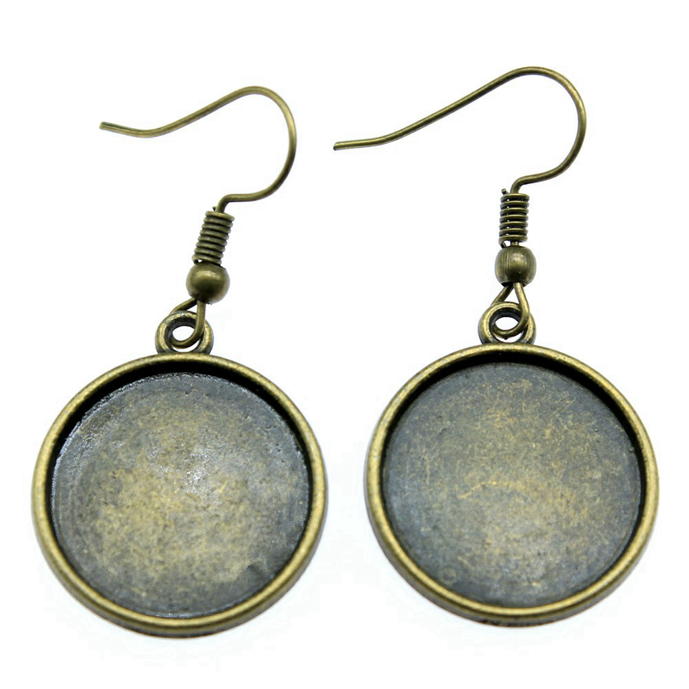 Round Cabochon Bezel Blank Dan - Vintage Fashion Photos ulasan dan harga
