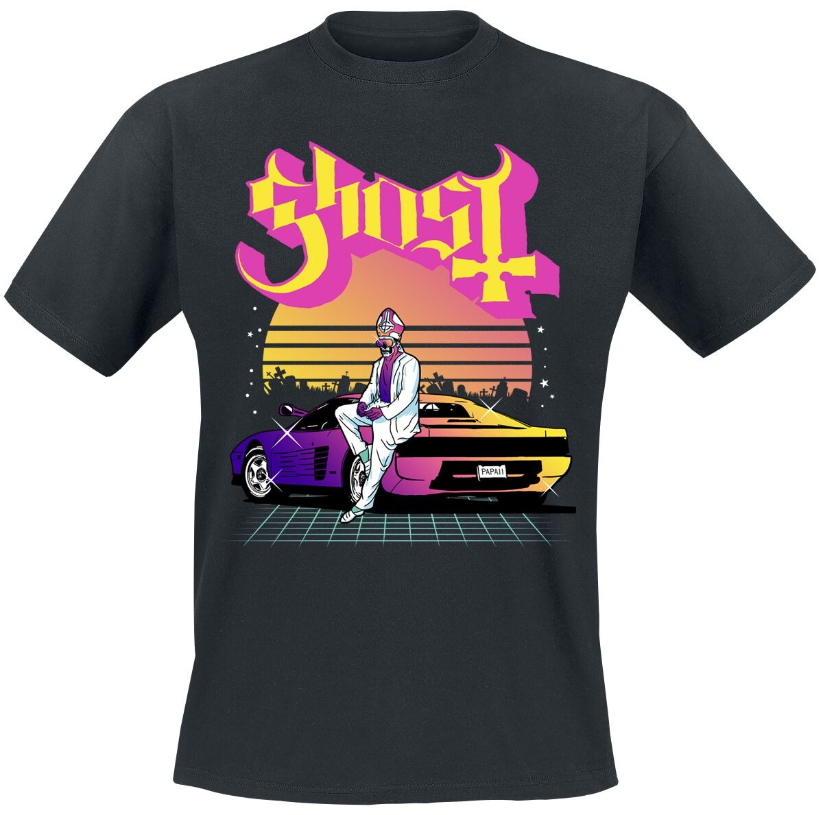 Ghost Vintage Band Logo Print  - Vintage Fashion Icons ulasan dan harga