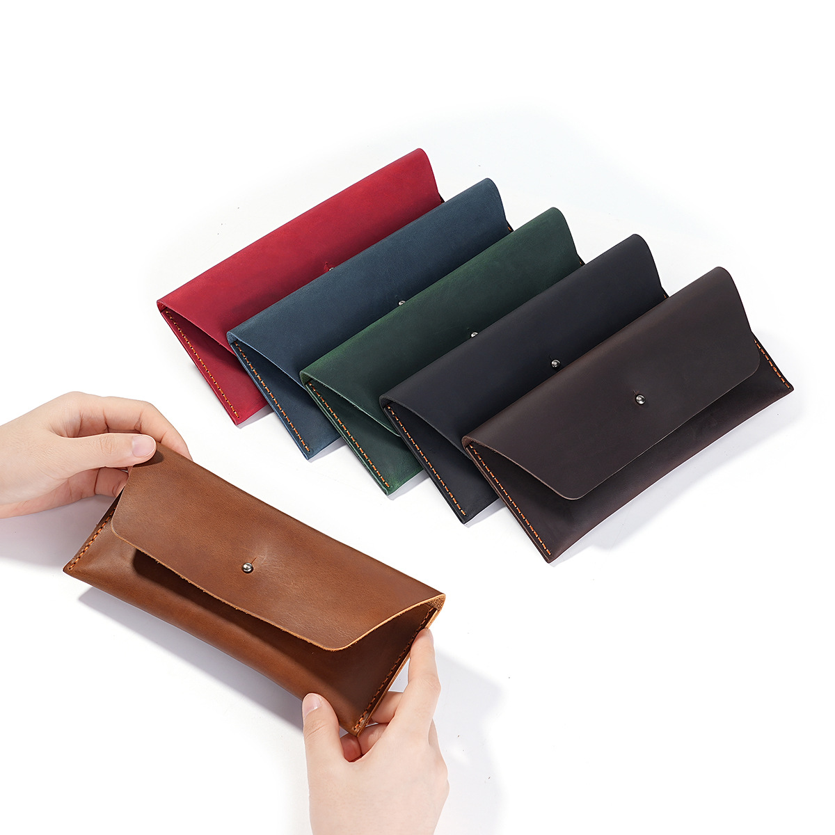Envelope Wallet Genuine Leathe - Vintage Fashion Brand Names ulasan dan harga