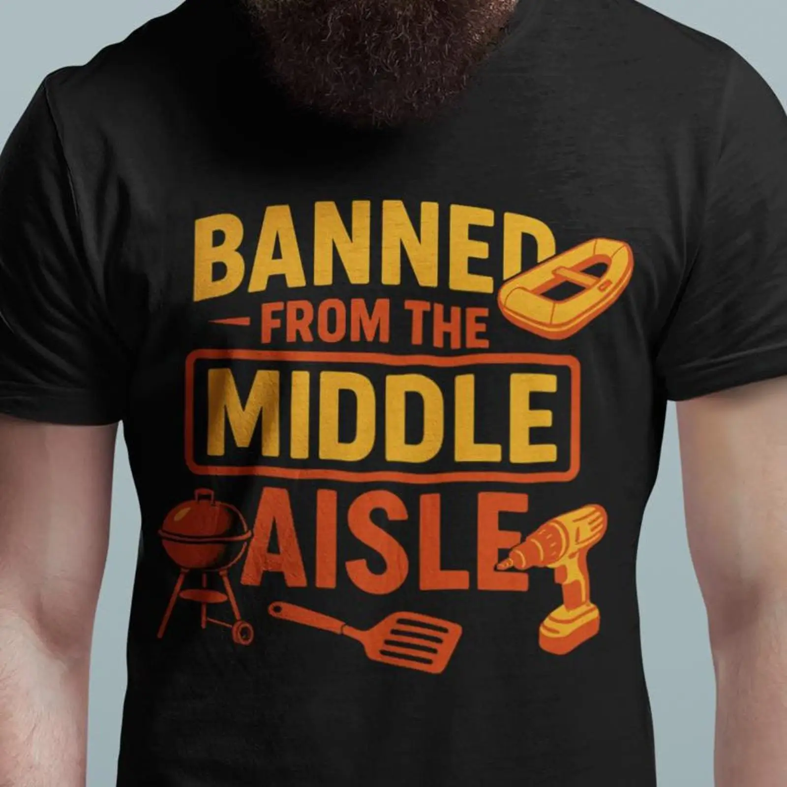 Funny Dad T Shirt Banned From  - Vintage Fashion Buyer ulasan dan harga