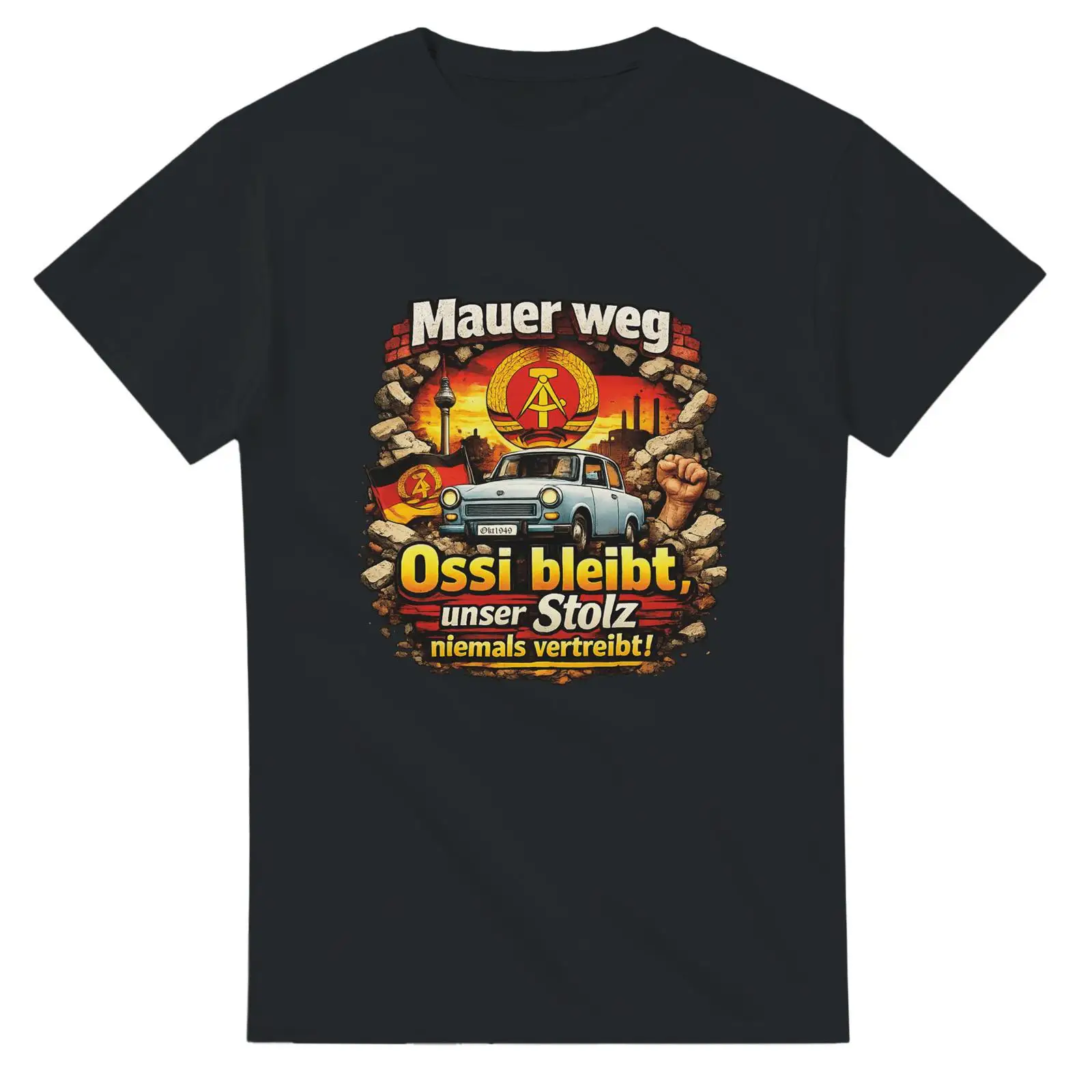 Mauer Weg Ossi East German GDR - Vintage Fashion Berlin ulasan dan harga