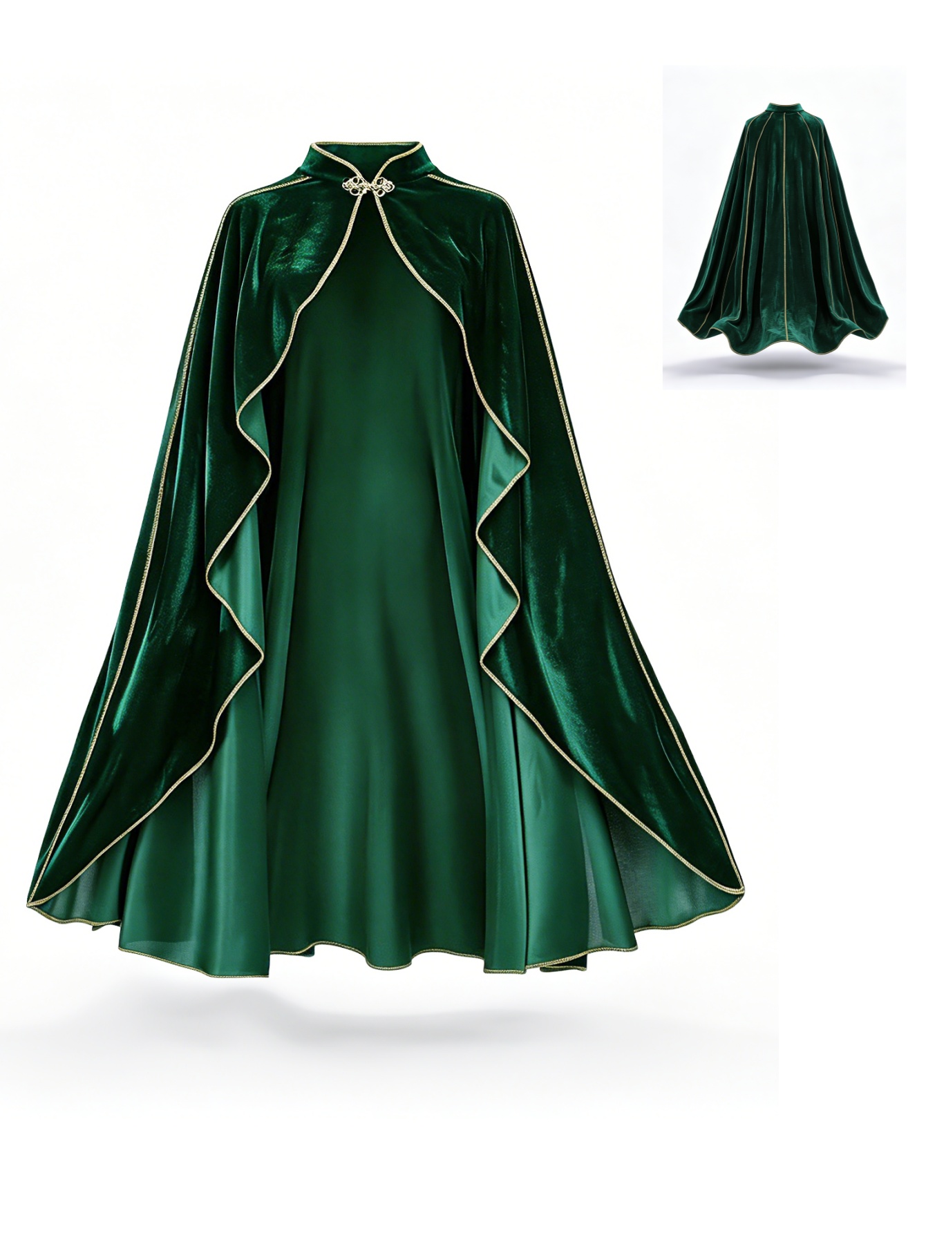 Women Vintage Green Velvet Cap - Vintage Trench Coat ulasan dan harga