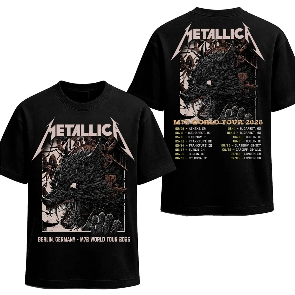 Metallica M72 Tour Berlin Olym - Vintage Fashion Berlin ulasan dan harga