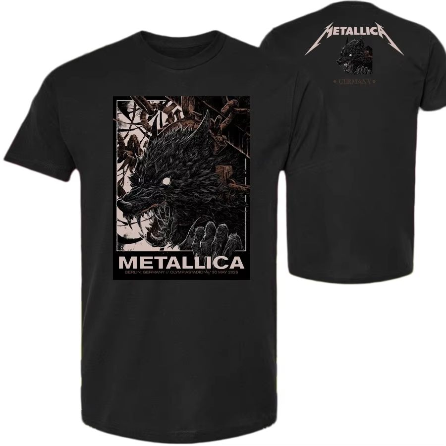 Metallica M72 Tour Berlin Olym - Vintage Fashion Berlin ulasan dan harga