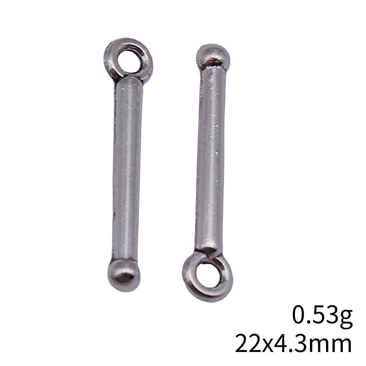 80pcs 22x4.3mm(0.87x0.17inch)  - Vintage Fashion Online ulasan dan harga