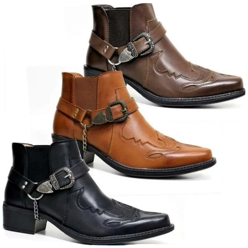 Fashion 2026 Men's Vintage Cow - Vintage Fashion Online ulasan dan harga