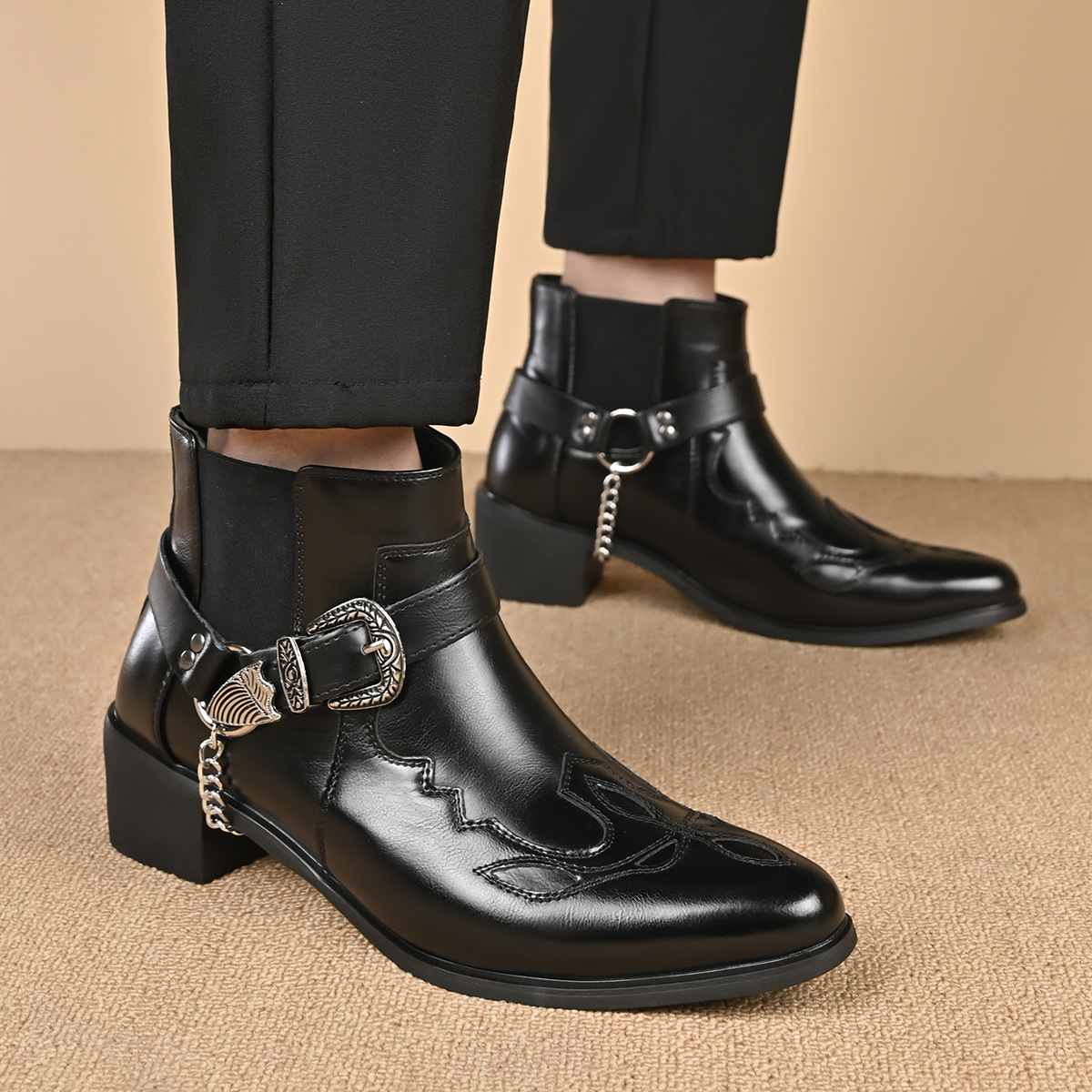 Fashion 2026 Men's Vintage Cow - Vintage Fashion Online ulasan dan harga