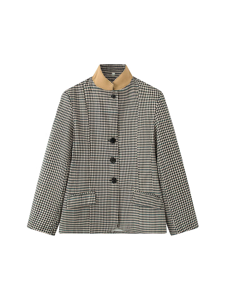TFMLN Women's Vintage Plaid Bl - Vintage Trench Coat ulasan dan harga