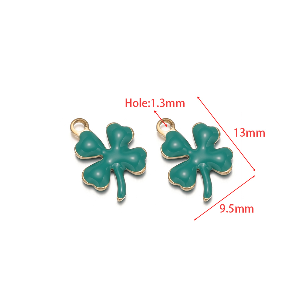 20pcs Stainless Steel Enamel C - Vintage Fashion Necklace ulasan dan harga